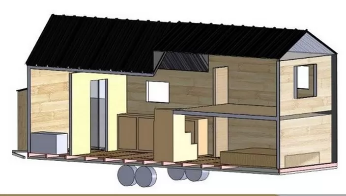 Création personnalisé d’une Tiny house, Langon, ORIGINE