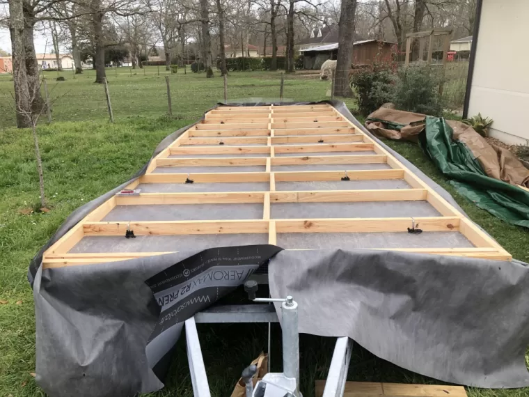 Construction Tiny House a Langon, Langon, ORIGINE