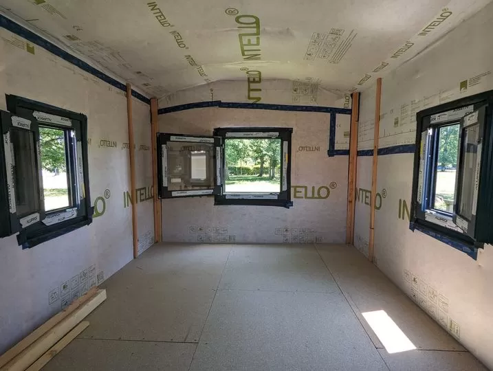 Construction de Tiny House a Bordeaux, Langon, ORIGINE