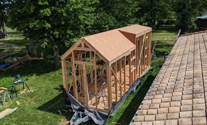 Tiny house sur mesure, Langon, ORIGINE